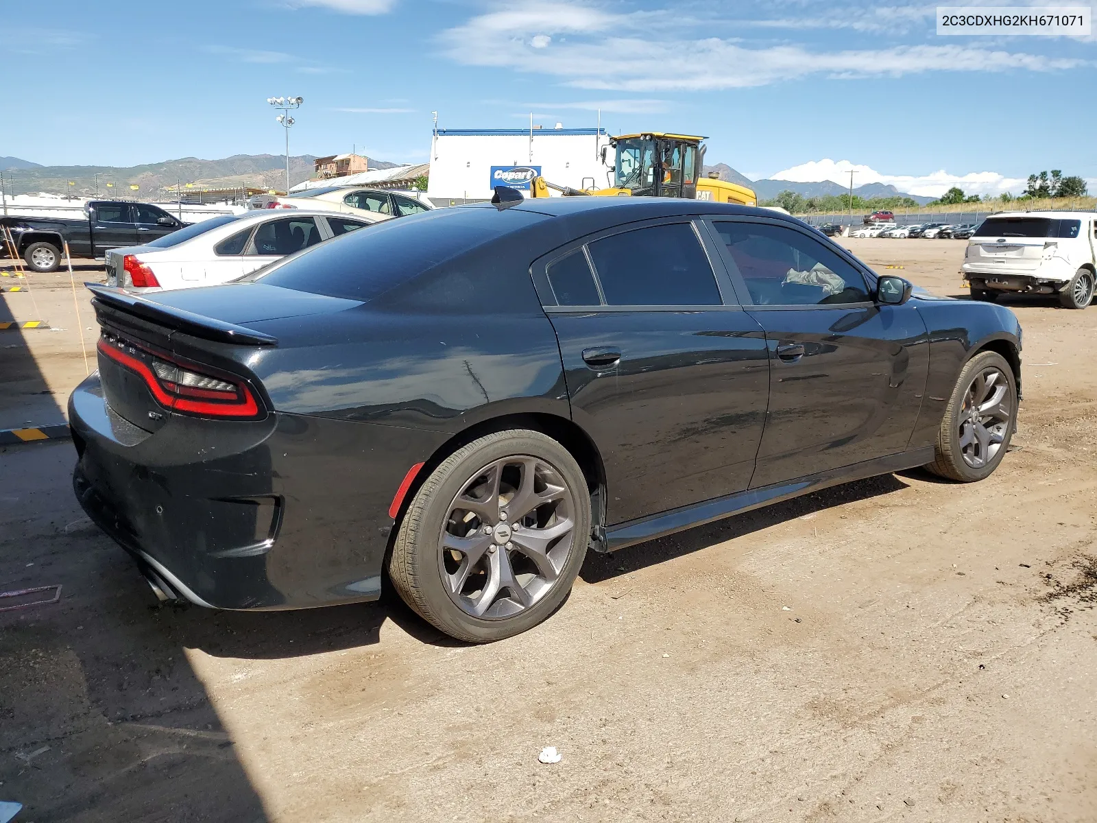 2019 Dodge Charger Gt VIN: 2C3CDXHG2KH671071 Lot: 66393684