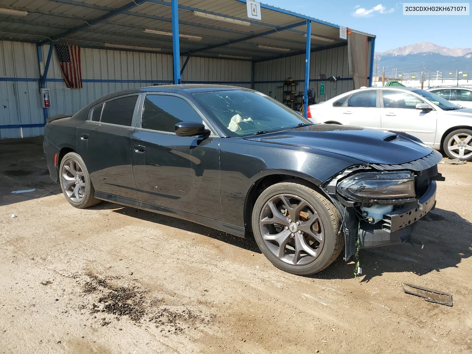 2019 Dodge Charger Gt VIN: 2C3CDXHG2KH671071 Lot: 66393684