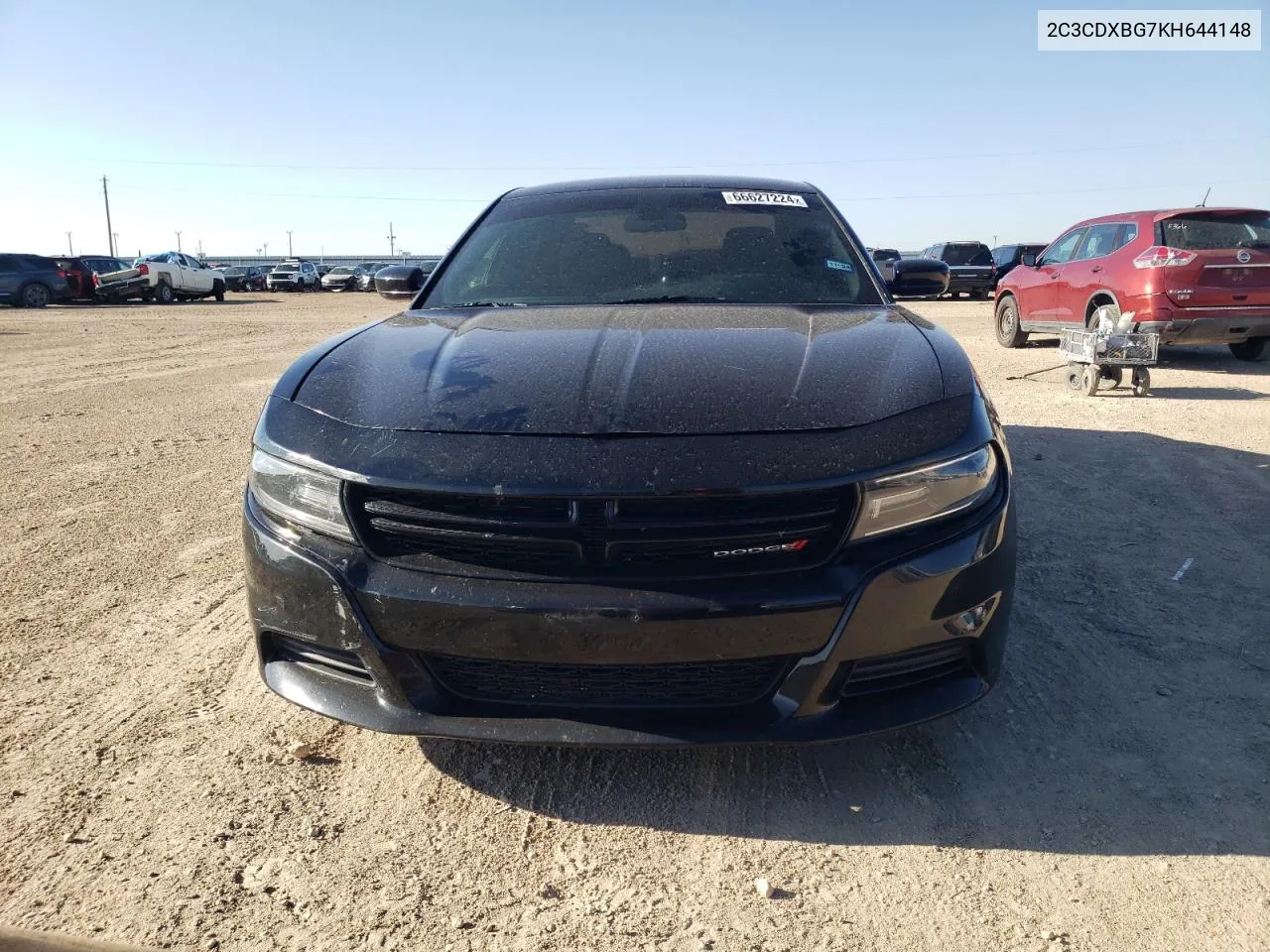 2019 Dodge Charger Sxt VIN: 2C3CDXBG7KH644148 Lot: 66627224