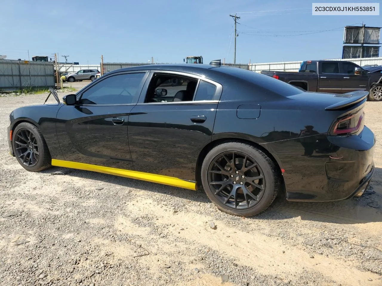 2019 Dodge Charger Scat Pack VIN: 2C3CDXGJ1KH553851 Lot: 66854004