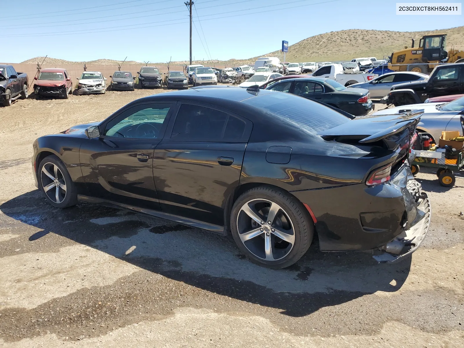 2019 Dodge Charger R/T VIN: 2C3CDXCT8KH562411 Lot: 67168584