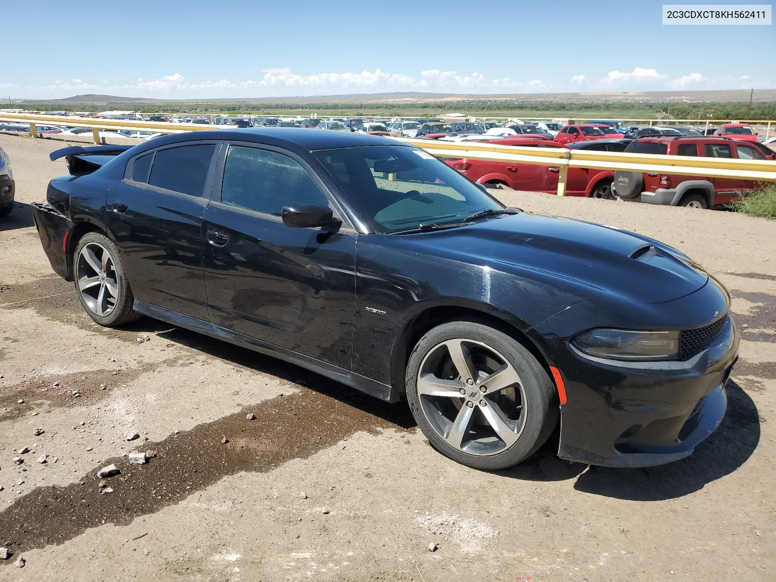 2019 Dodge Charger R/T VIN: 2C3CDXCT8KH562411 Lot: 67168584