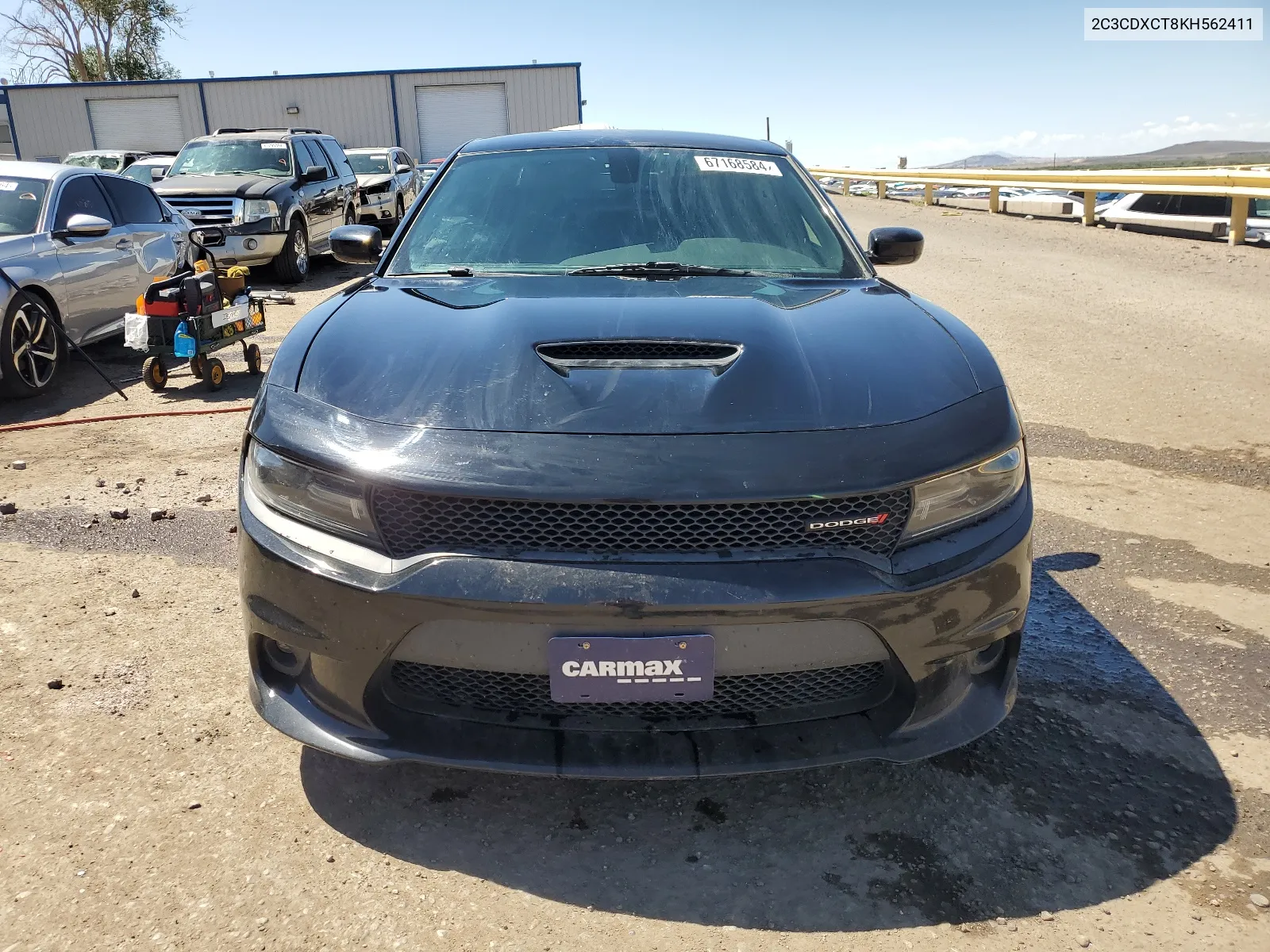 2019 Dodge Charger R/T VIN: 2C3CDXCT8KH562411 Lot: 67168584