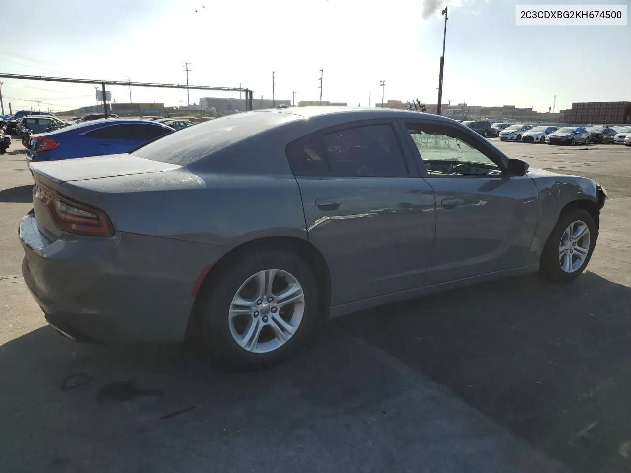 2019 Dodge Charger Sxt VIN: 2C3CDXBG2KH674500 Lot: 67171573