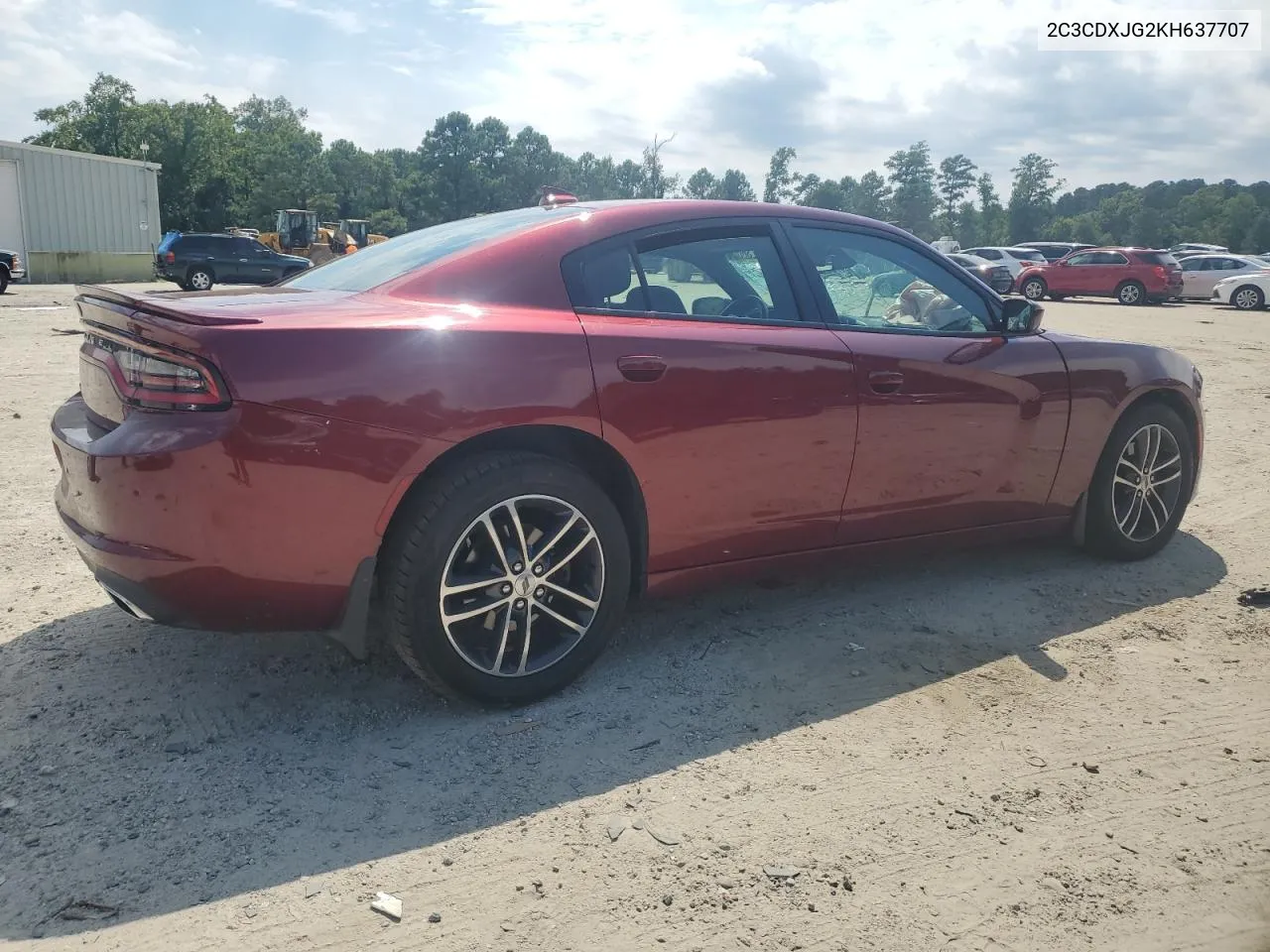 2C3CDXJG2KH637707 2019 Dodge Charger Sxt