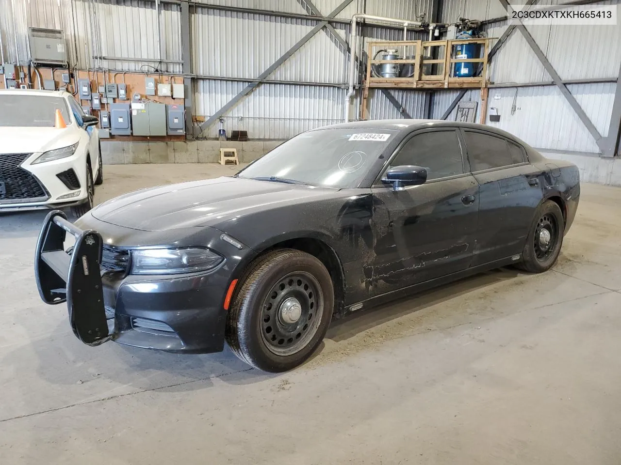 2019 Dodge Charger Police VIN: 2C3CDXKTXKH665413 Lot: 67248424