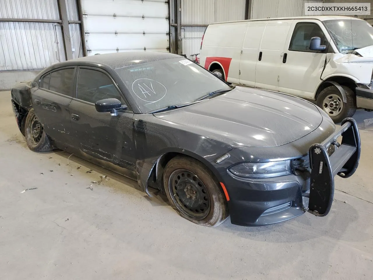 2019 Dodge Charger Police VIN: 2C3CDXKTXKH665413 Lot: 67248424