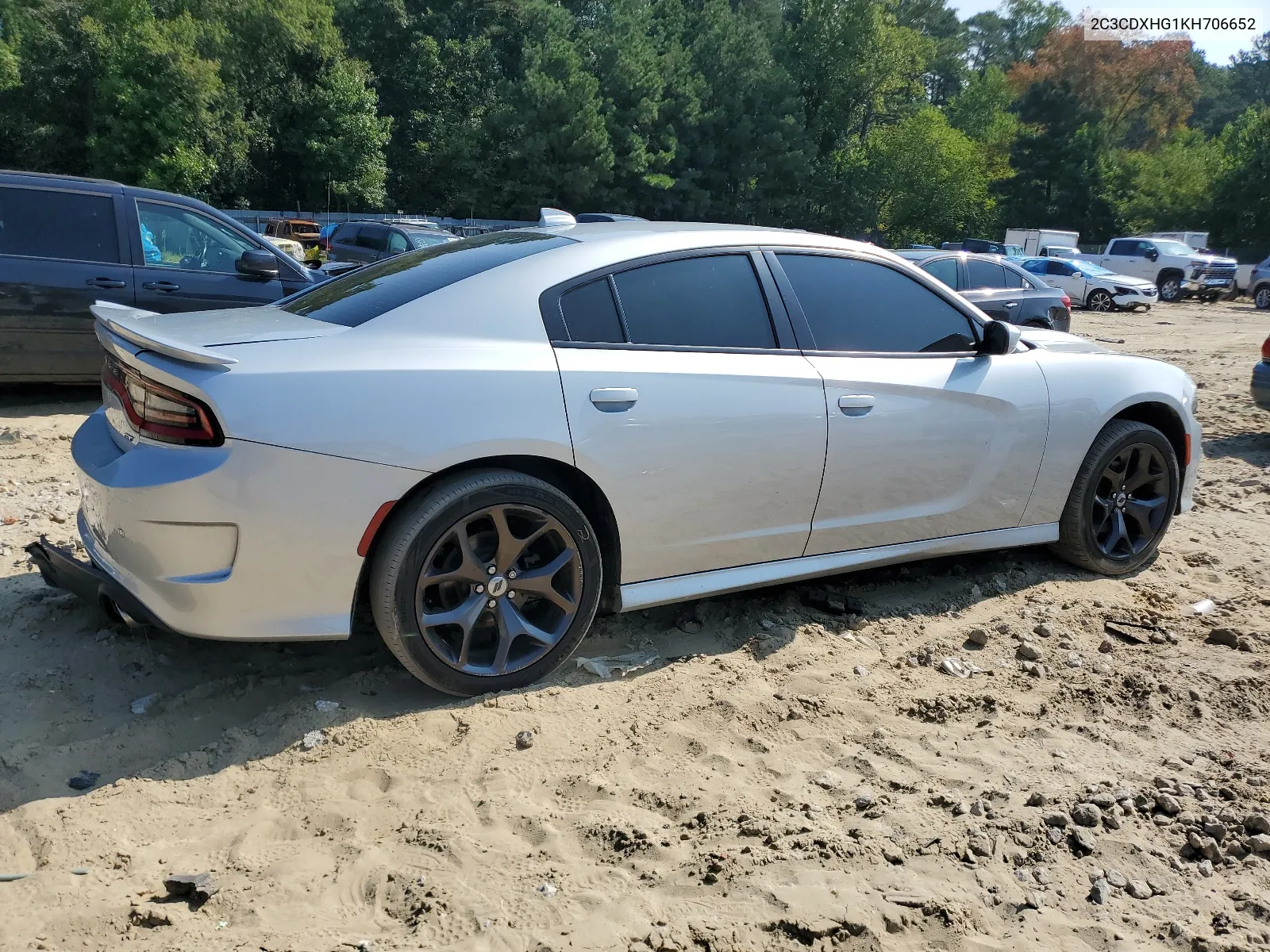 2019 Dodge Charger Gt VIN: 2C3CDXHG1KH706652 Lot: 67381994