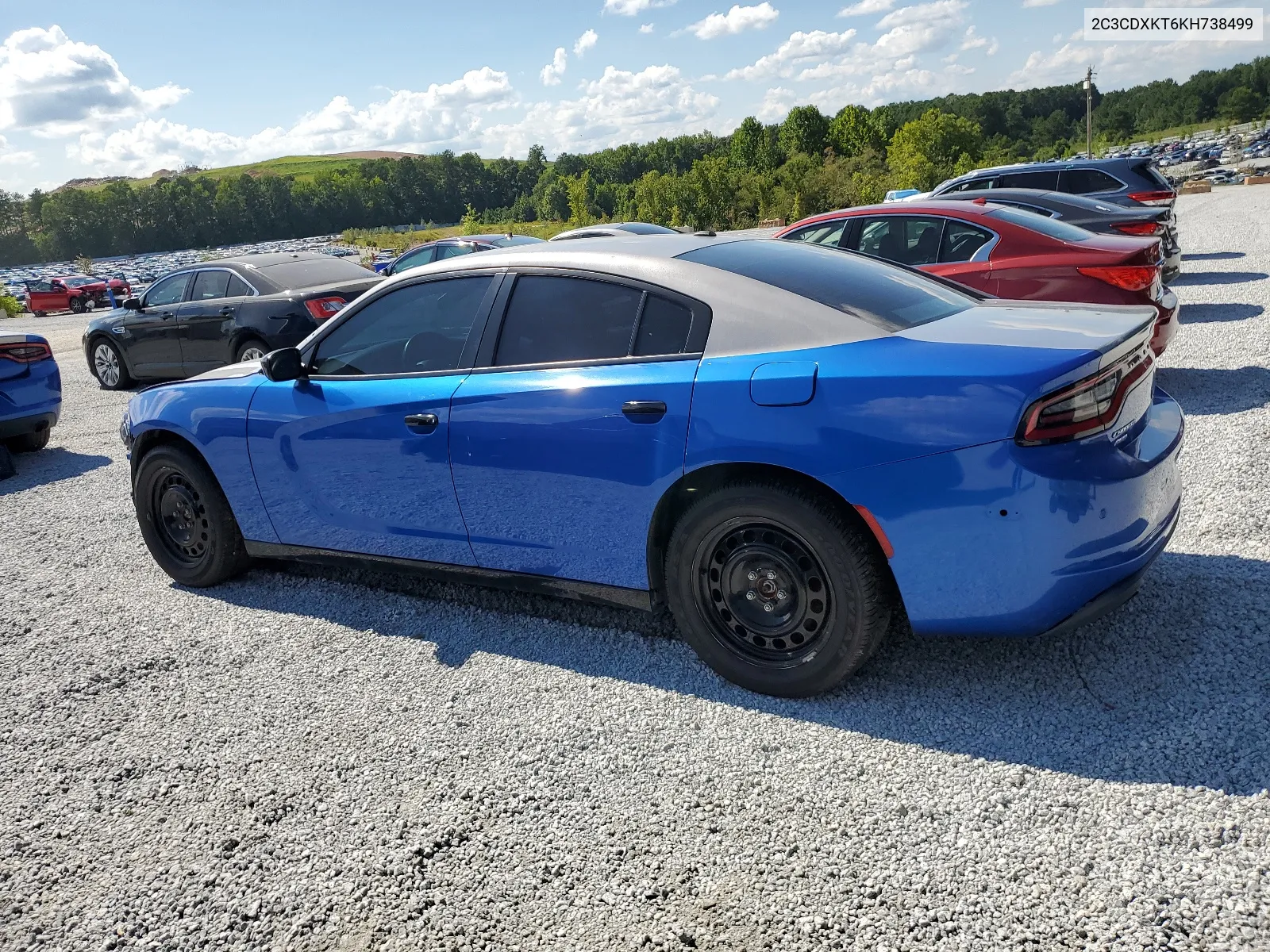 2019 Dodge Charger Police VIN: 2C3CDXKT6KH738499 Lot: 67487014