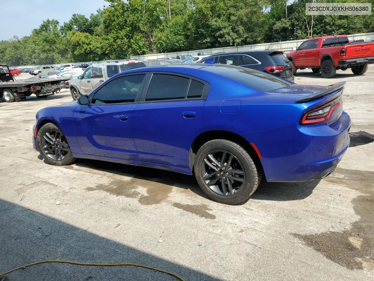 2019 Dodge Charger Sxt VIN: 2C3CDXJGXKH506380 Lot: 67635134