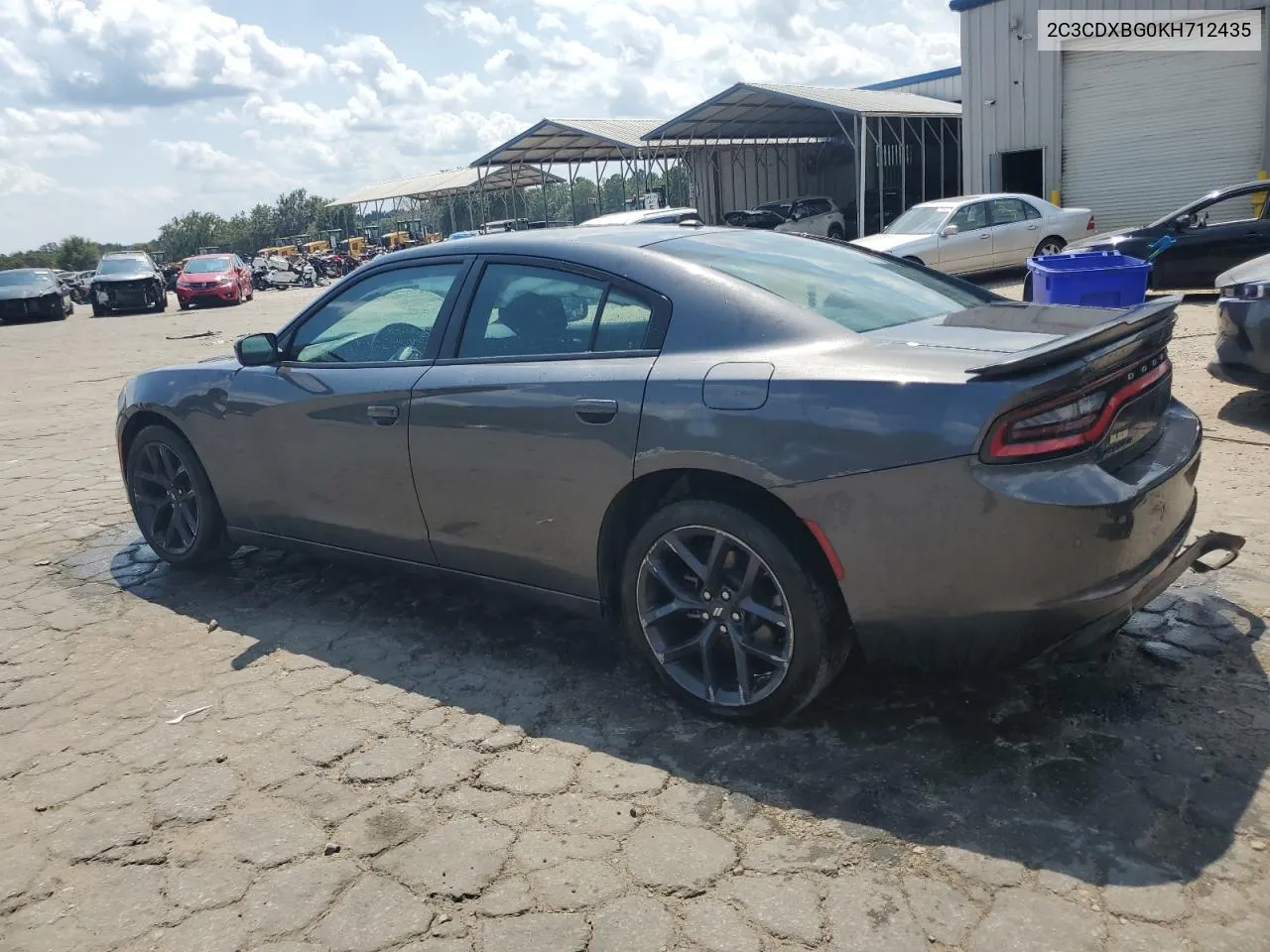 2019 Dodge Charger Sxt VIN: 2C3CDXBG0KH712435 Lot: 67653434