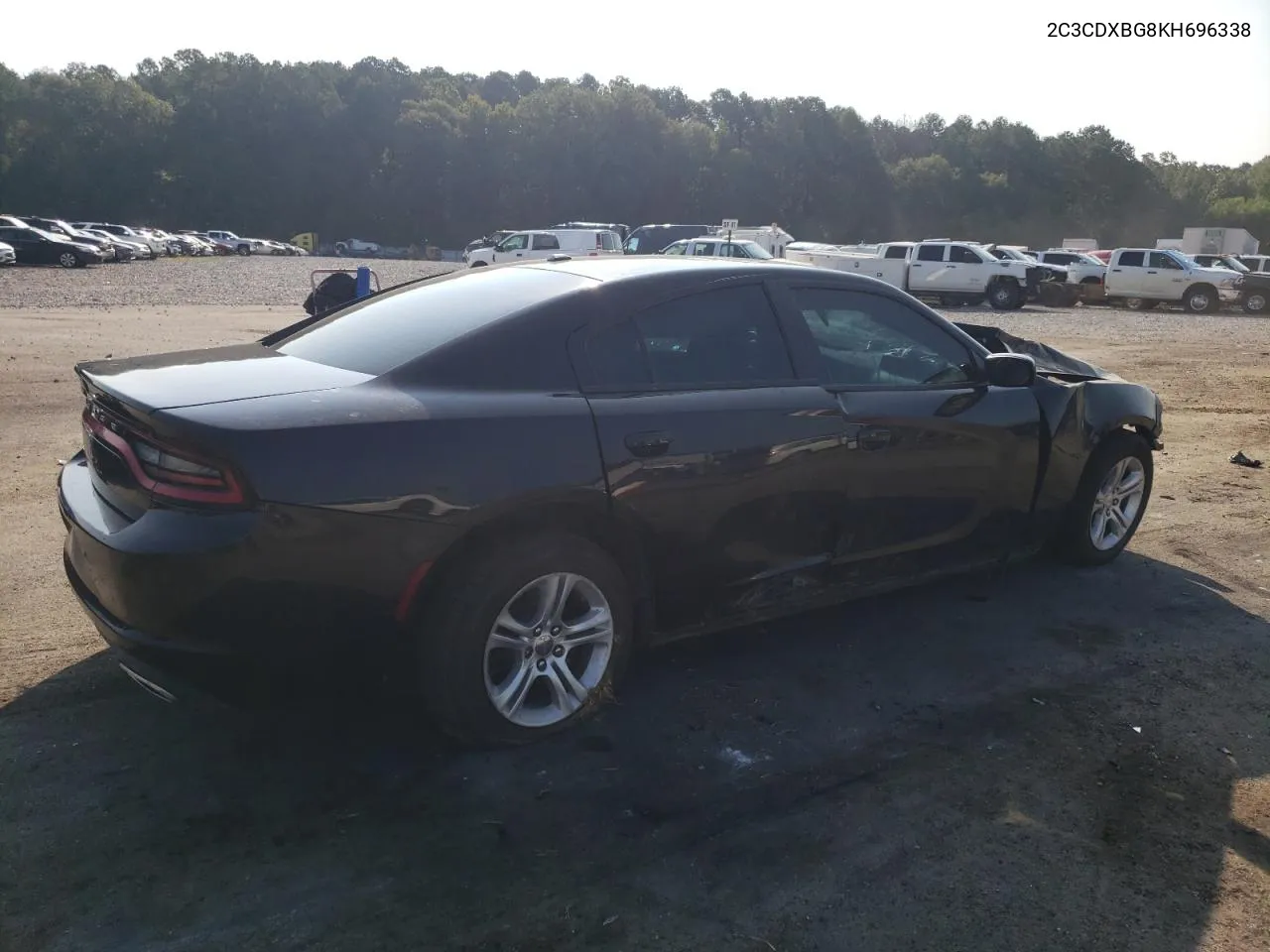 2019 Dodge Charger Sxt VIN: 2C3CDXBG8KH696338 Lot: 68275054