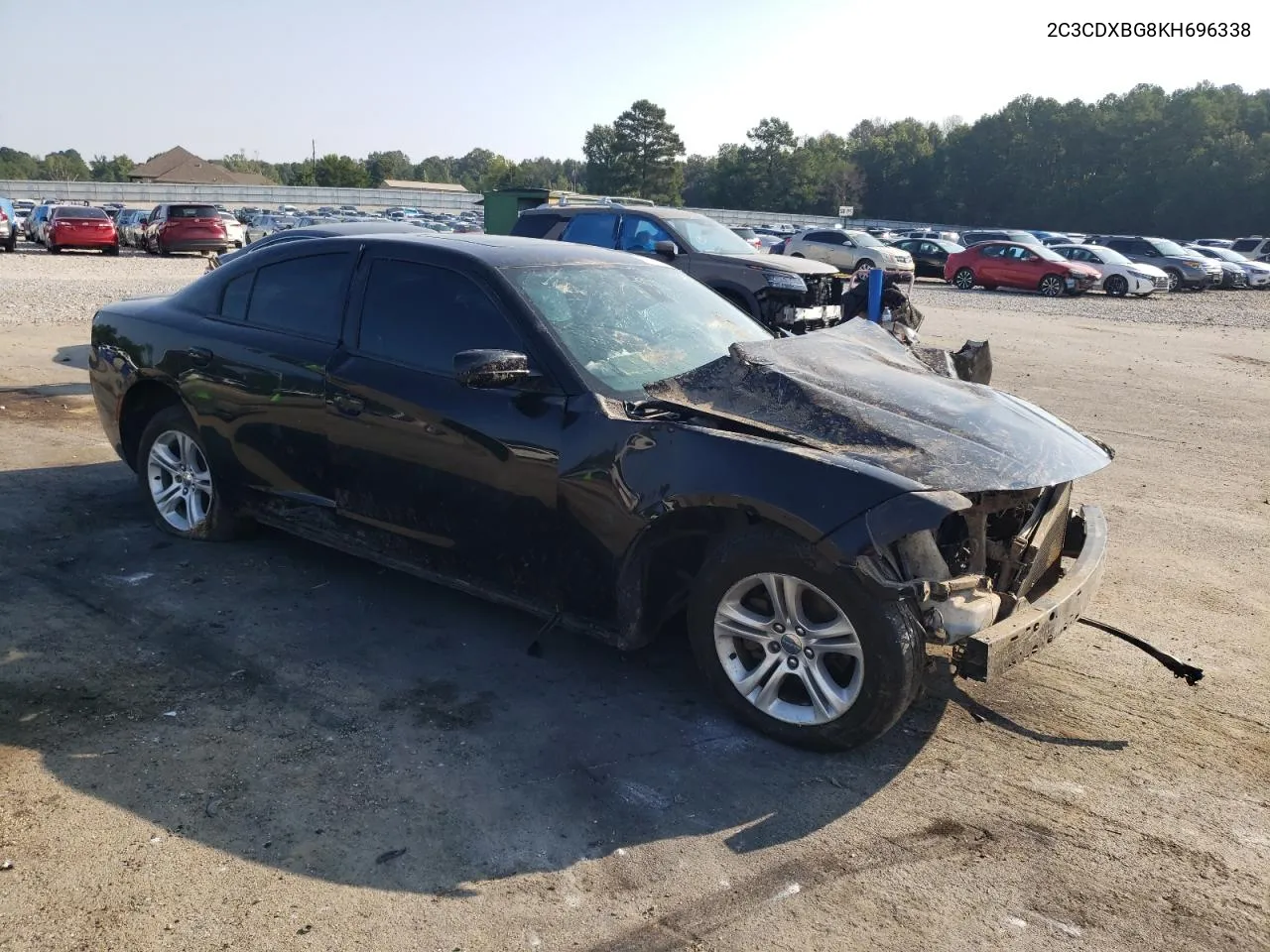 2C3CDXBG8KH696338 2019 Dodge Charger Sxt