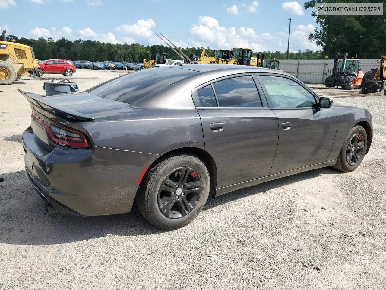 2C3CDXBGXKH725225 2019 Dodge Charger Sxt