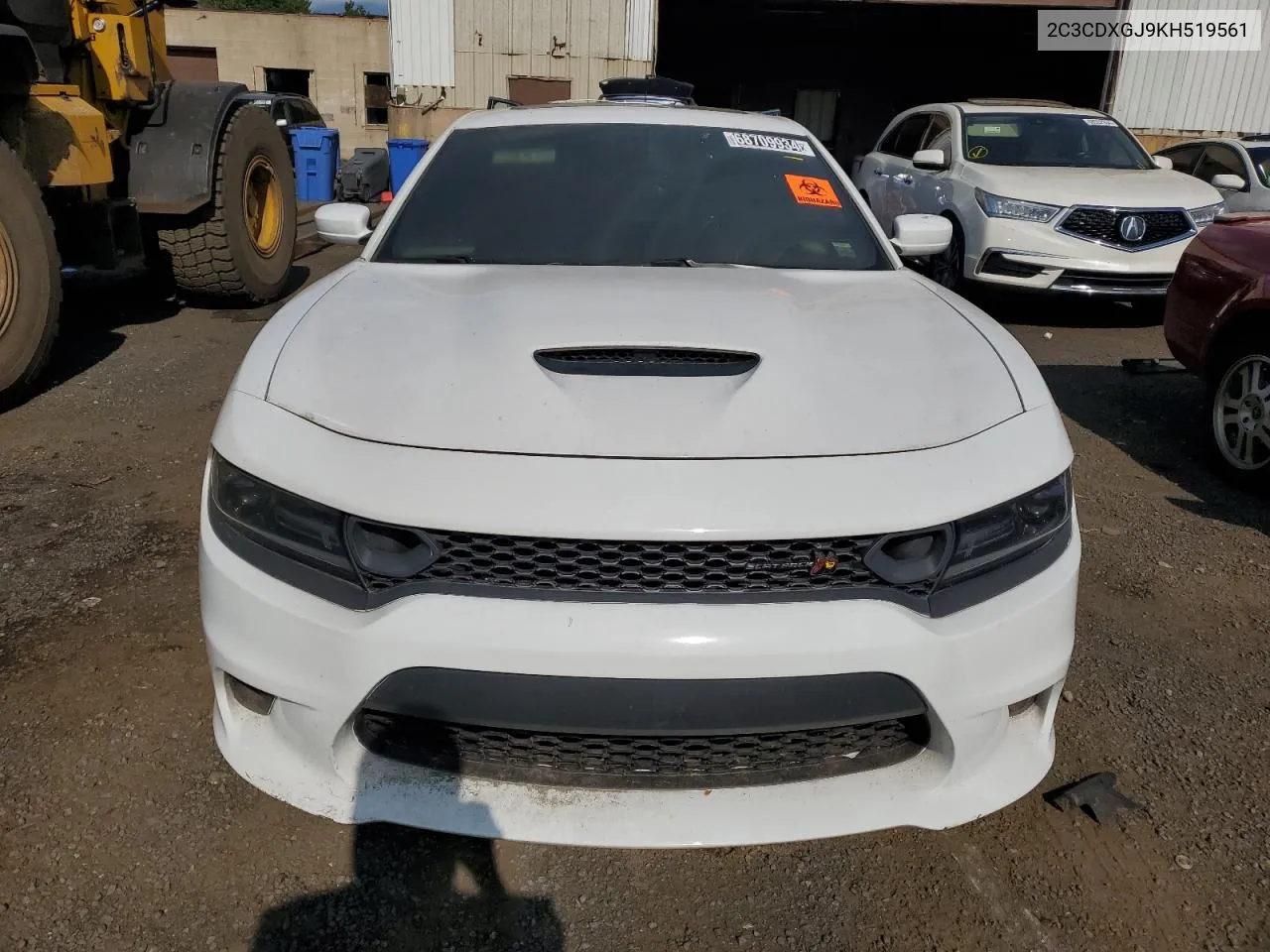 2019 Dodge Charger Scat Pack VIN: 2C3CDXGJ9KH519561 Lot: 68709934