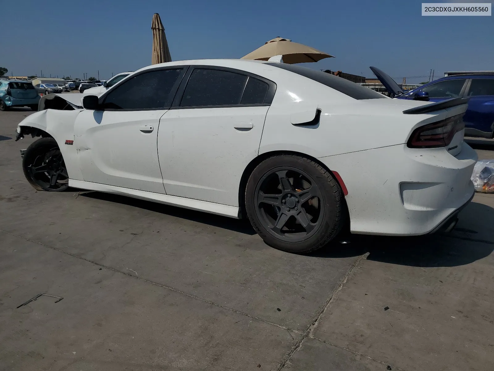 2019 Dodge Charger Scat Pack VIN: 2C3CDXGJXKH605560 Lot: 73773734