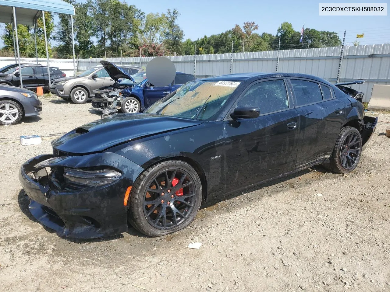 2019 Dodge Charger R/T VIN: 2C3CDXCT5KH508032 Lot: 68921504