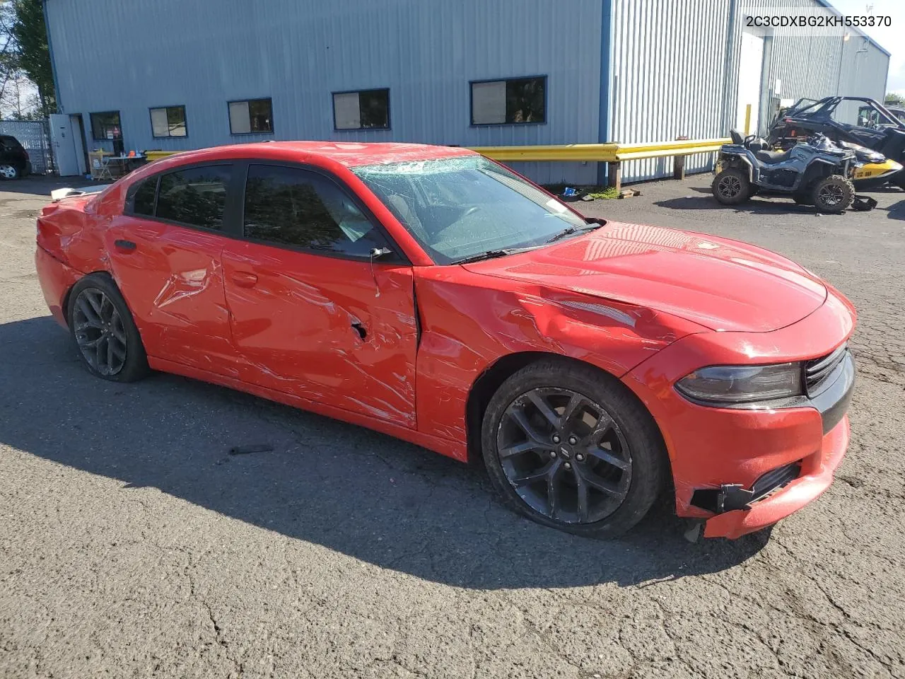 2C3CDXBG2KH553370 2019 Dodge Charger Sxt