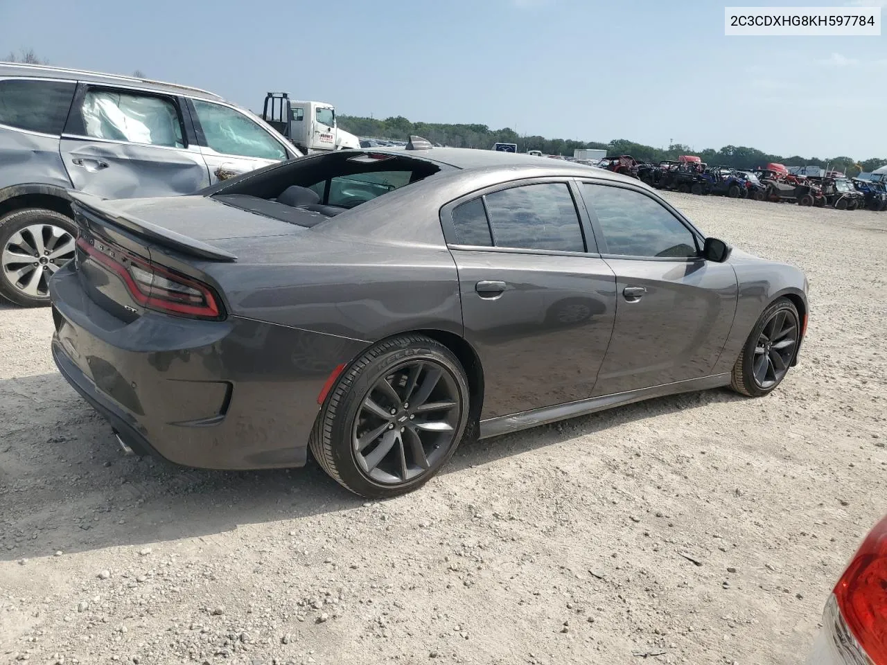 2019 Dodge Charger Gt VIN: 2C3CDXHG8KH597784 Lot: 69144604