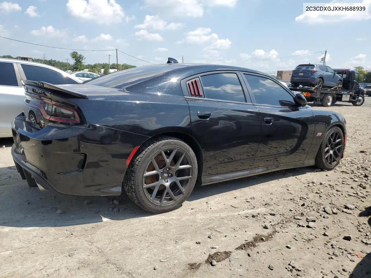 2019 Dodge Charger Scat Pack VIN: 2C3CDXGJXKH688939 Lot: 69177634