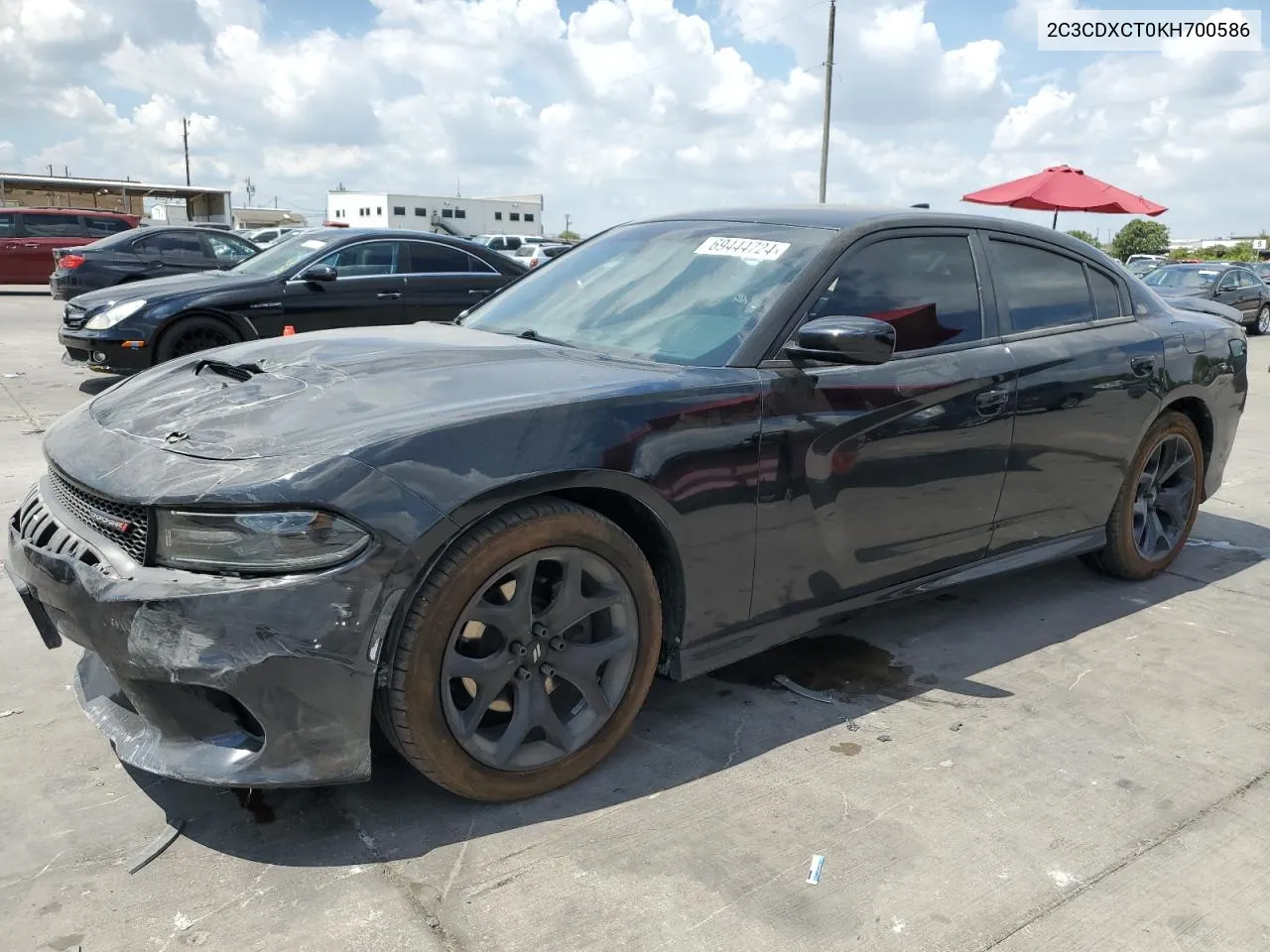 2C3CDXCT0KH700586 2019 Dodge Charger R/T