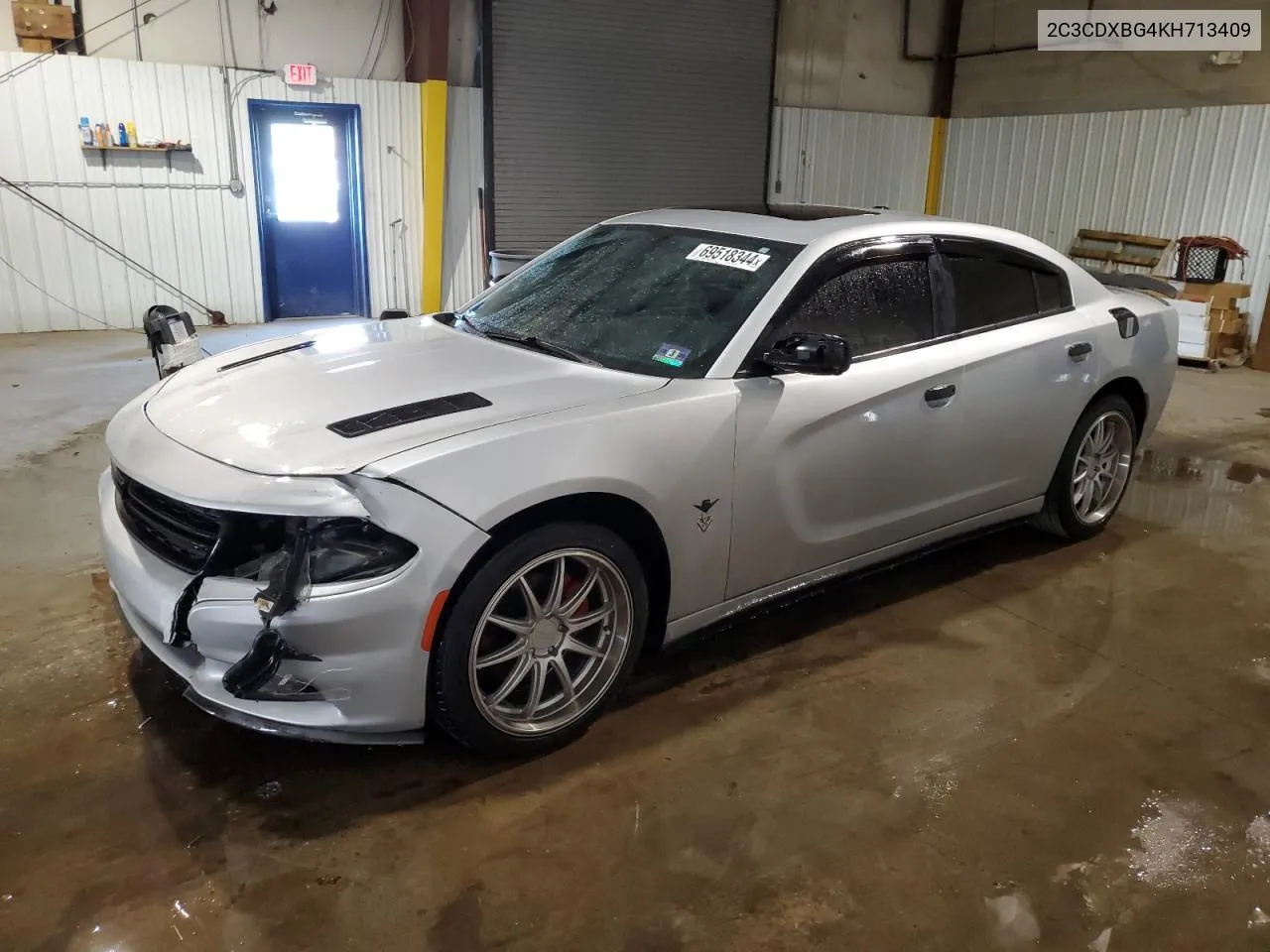 2019 Dodge Charger Sxt VIN: 2C3CDXBG4KH713409 Lot: 69518344