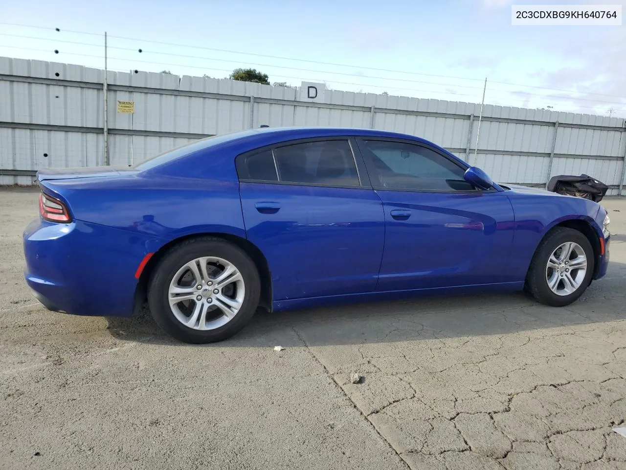 2C3CDXBG9KH640764 2019 Dodge Charger Sxt