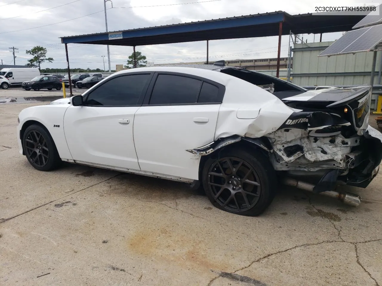 2019 Dodge Charger R/T VIN: 2C3CDXCT7KH553988 Lot: 69806884