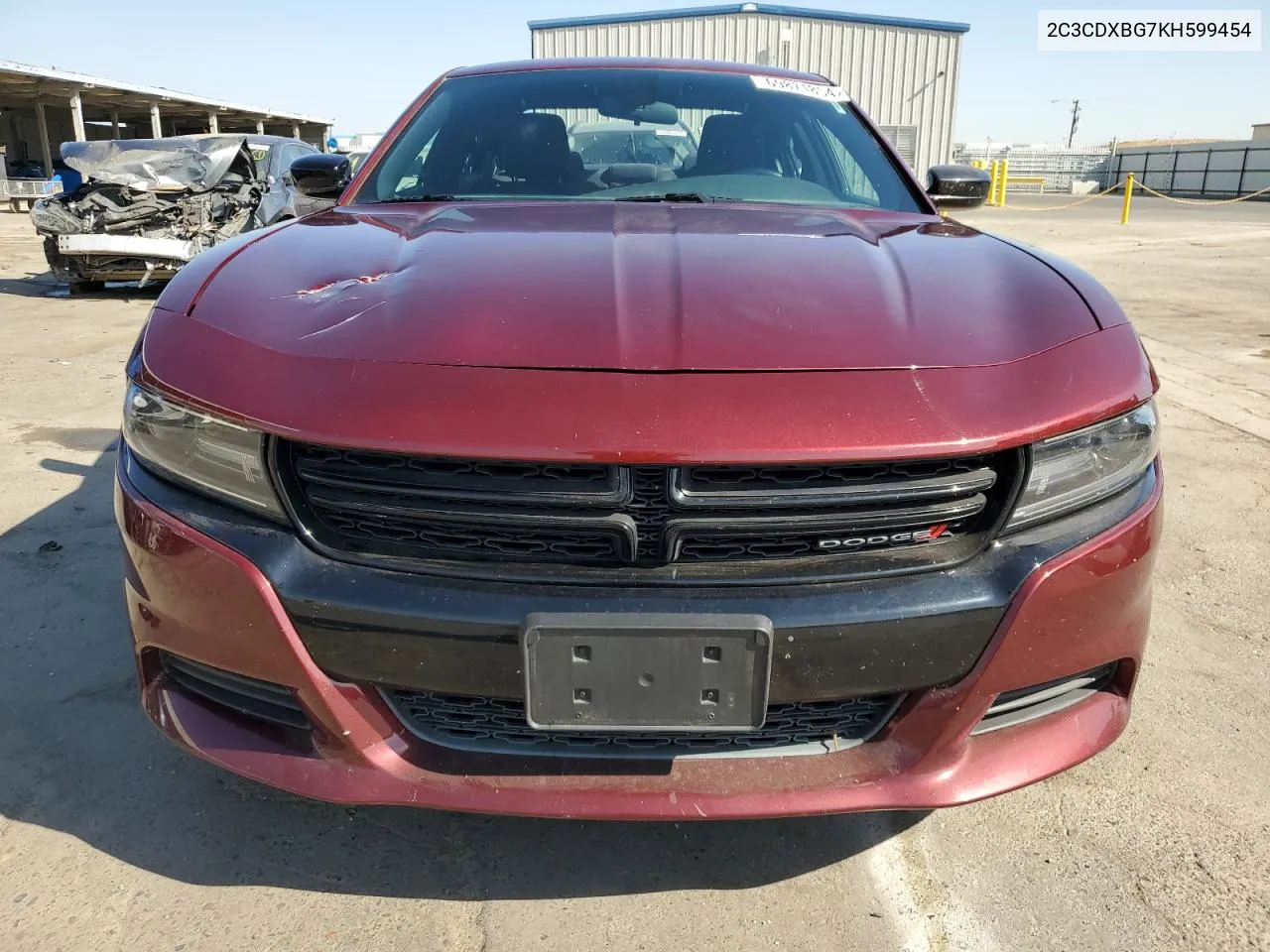 2019 Dodge Charger Sxt VIN: 2C3CDXBG7KH599454 Lot: 69871854