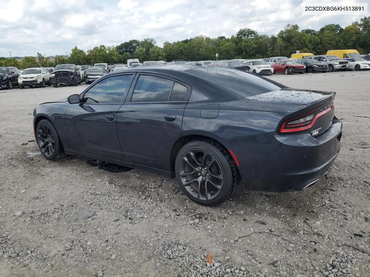 2019 Dodge Charger Sxt VIN: 2C3CDXBG6KH513891 Lot: 69985604