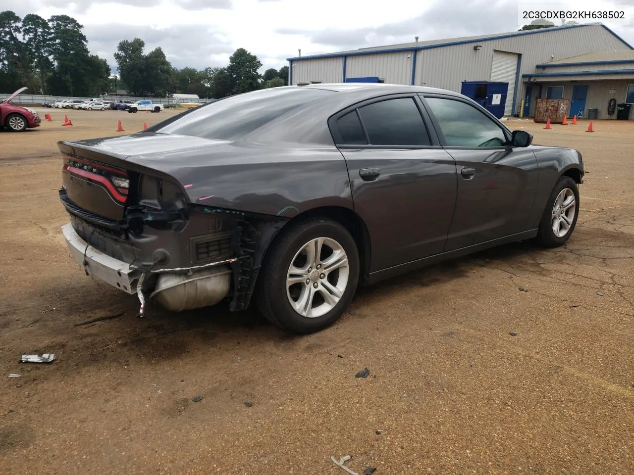 2019 Dodge Charger Sxt VIN: 2C3CDXBG2KH638502 Lot: 70040164