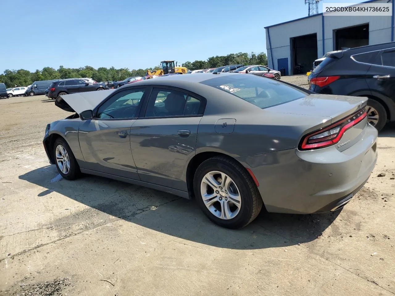 2019 Dodge Charger Sxt VIN: 2C3CDXBG4KH736625 Lot: 70150494