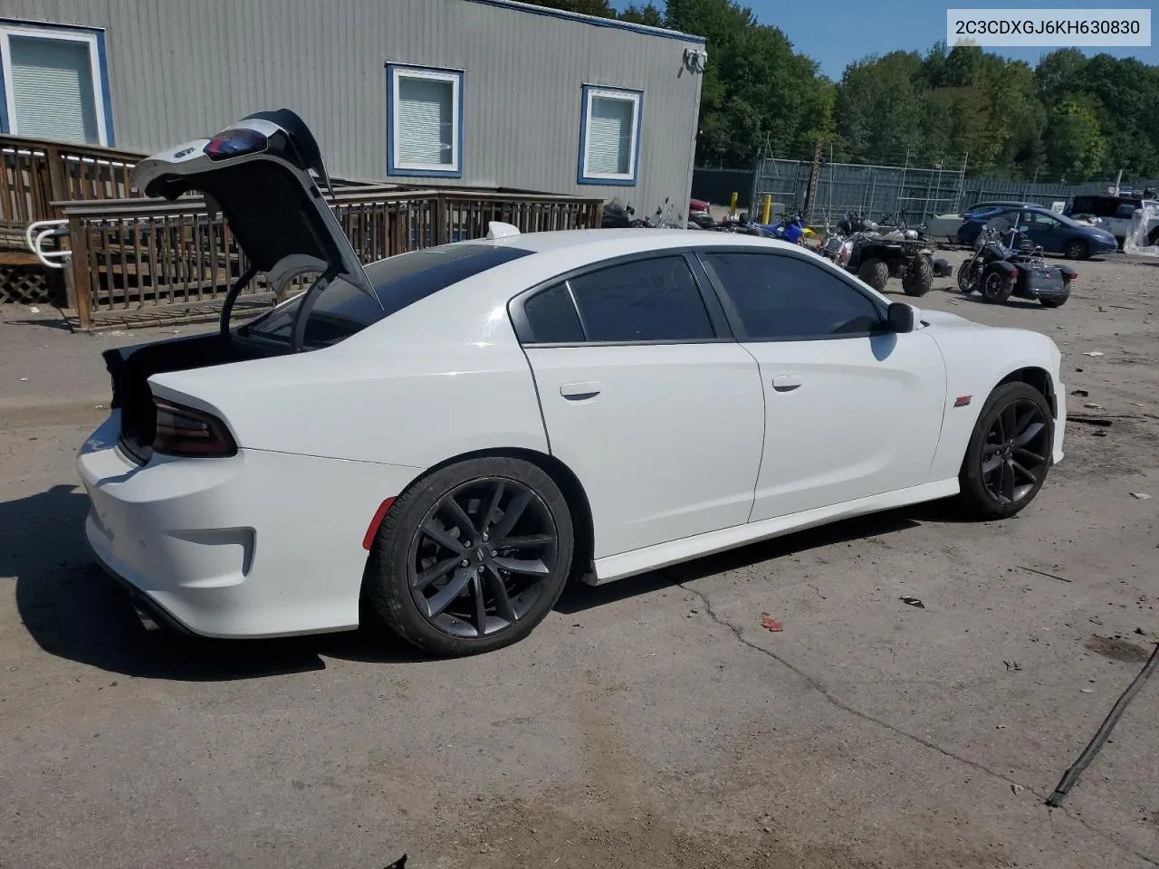 2019 Dodge Charger Scat Pack VIN: 2C3CDXGJ6KH630830 Lot: 70252004