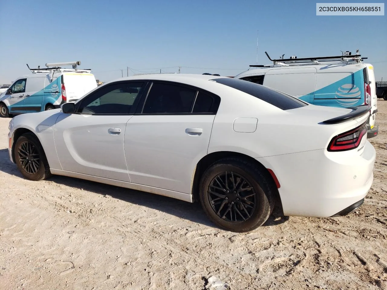 2019 Dodge Charger Sxt VIN: 2C3CDXBG5KH658551 Lot: 70378404