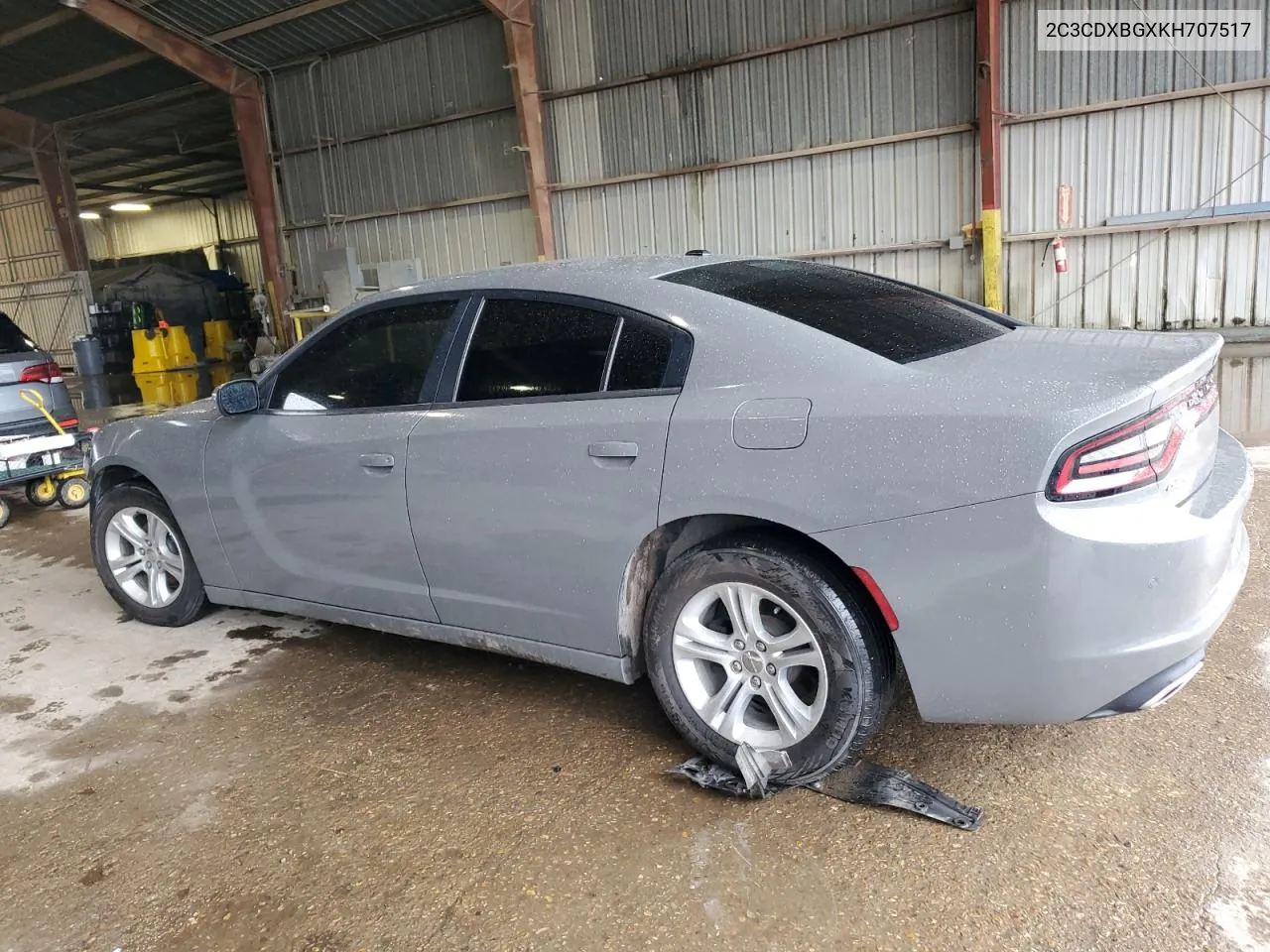 2019 Dodge Charger Sxt VIN: 2C3CDXBGXKH707517 Lot: 70380074