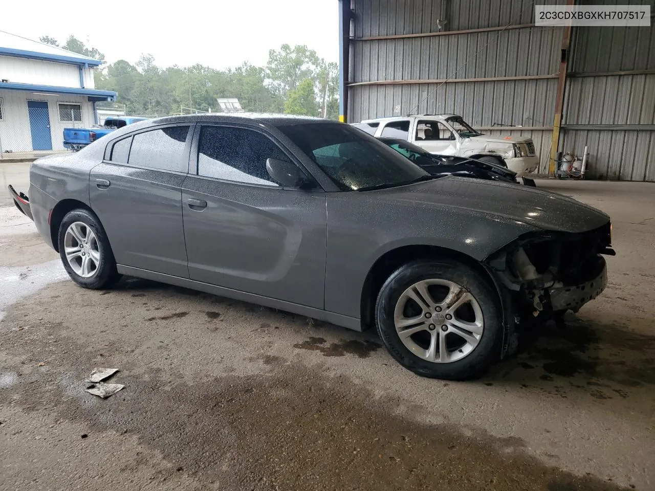 2019 Dodge Charger Sxt VIN: 2C3CDXBGXKH707517 Lot: 70380074