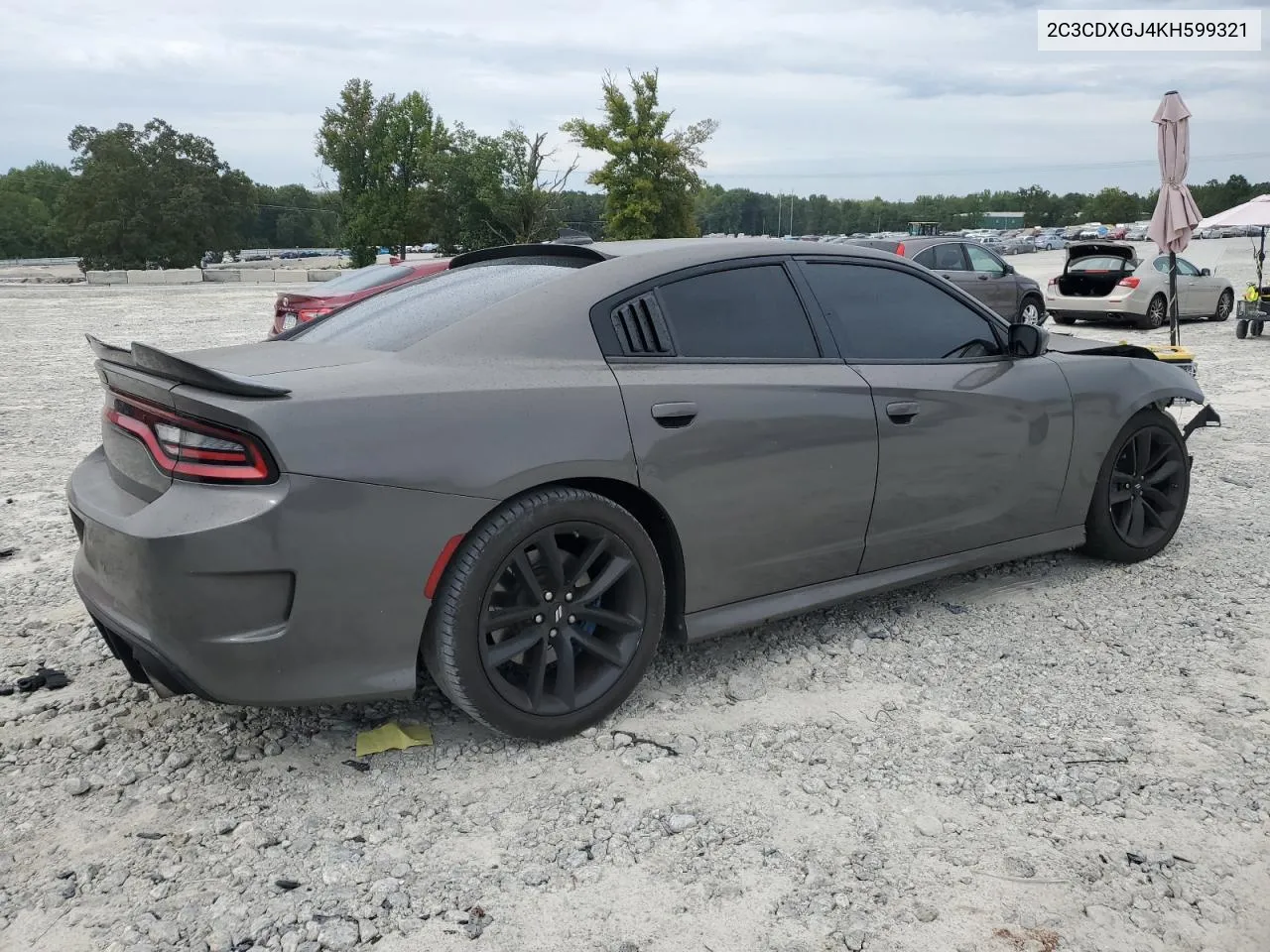 2019 Dodge Charger Scat Pack VIN: 2C3CDXGJ4KH599321 Lot: 70442504