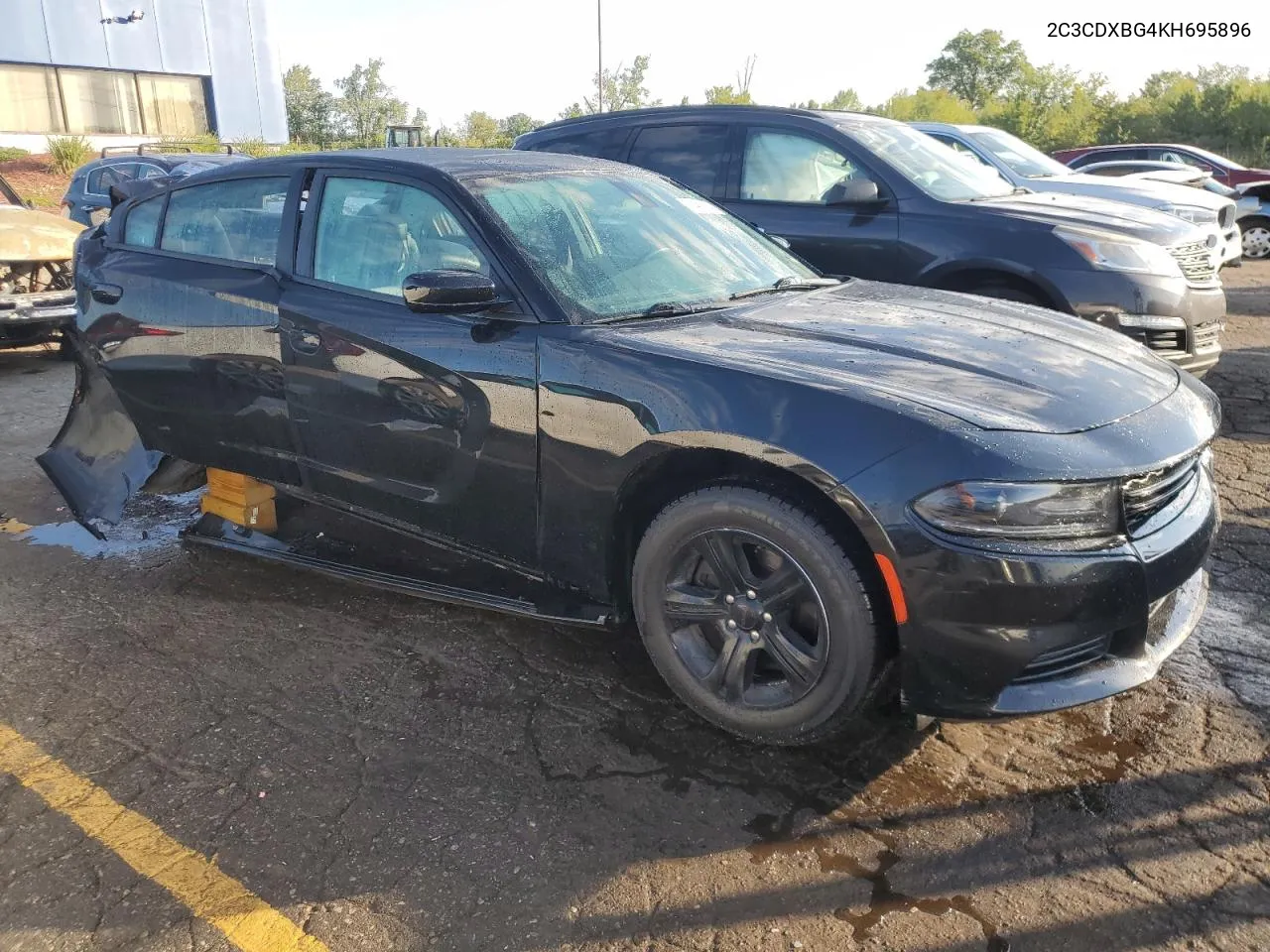 2019 Dodge Charger Sxt VIN: 2C3CDXBG4KH695896 Lot: 70446664