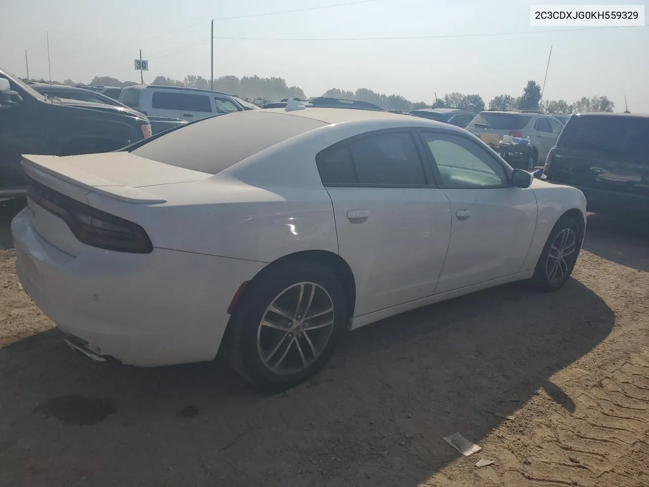 2C3CDXJG0KH559329 2019 Dodge Charger Sxt