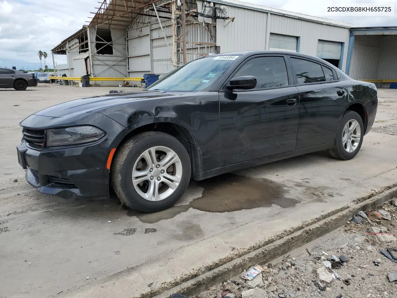 2019 Dodge Charger Sxt VIN: 2C3CDXBG8KH655725 Lot: 70546064