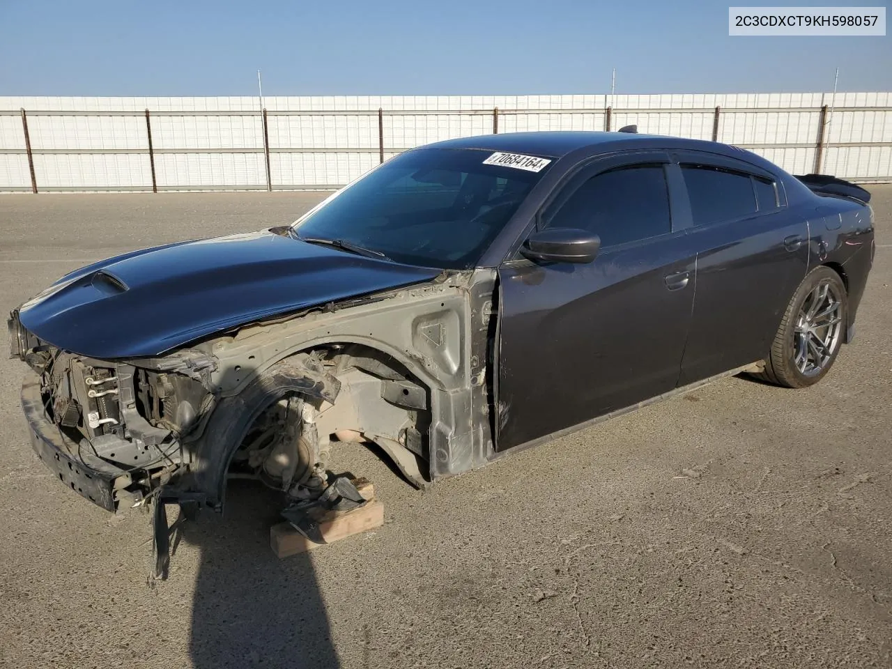 2C3CDXCT9KH598057 2019 Dodge Charger R/T