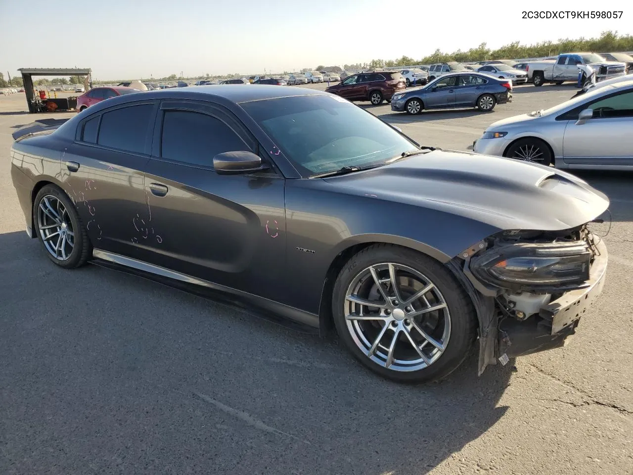 2019 Dodge Charger R/T VIN: 2C3CDXCT9KH598057 Lot: 70684164