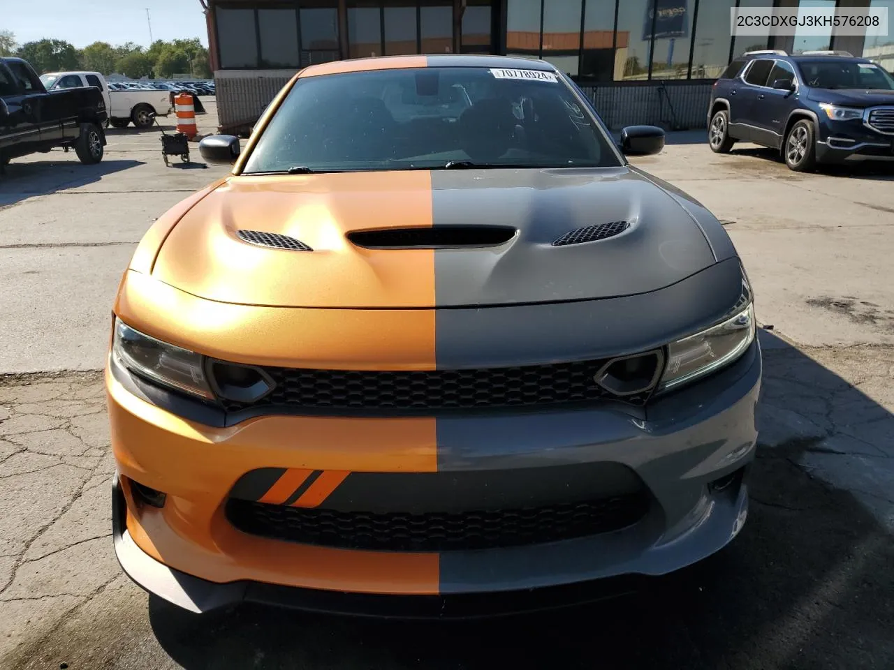 2019 Dodge Charger Scat Pack VIN: 2C3CDXGJ3KH576208 Lot: 70778924