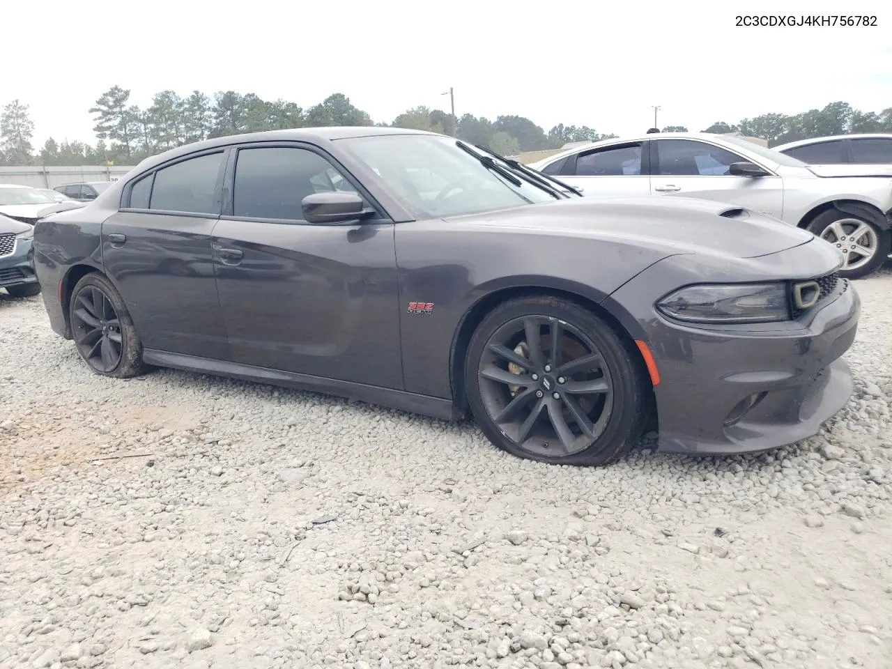 2019 Dodge Charger Scat Pack VIN: 2C3CDXGJ4KH756782 Lot: 70949564