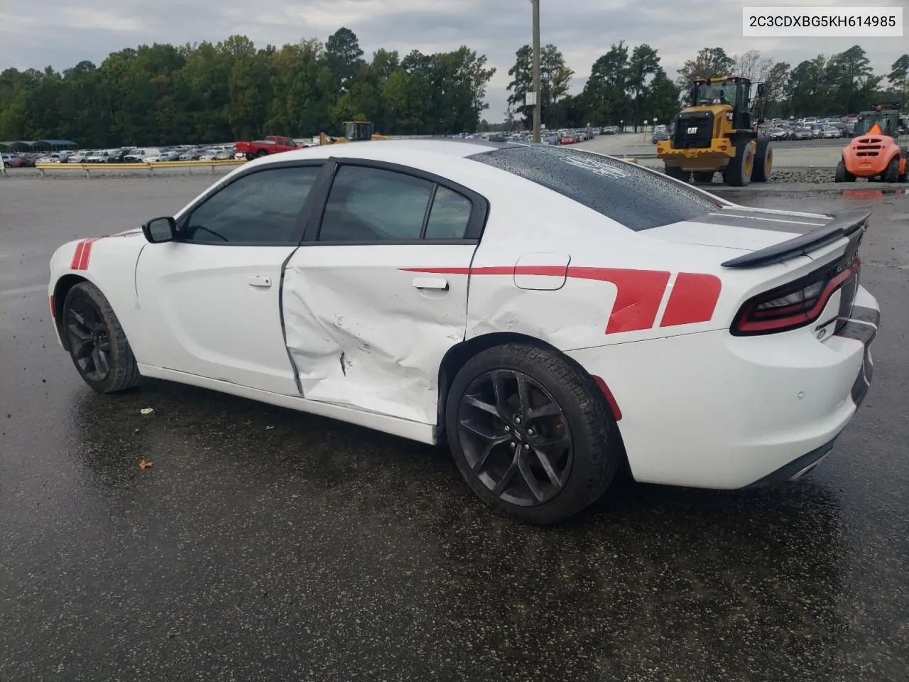 2019 Dodge Charger Sxt VIN: 2C3CDXBG5KH614985 Lot: 70980444