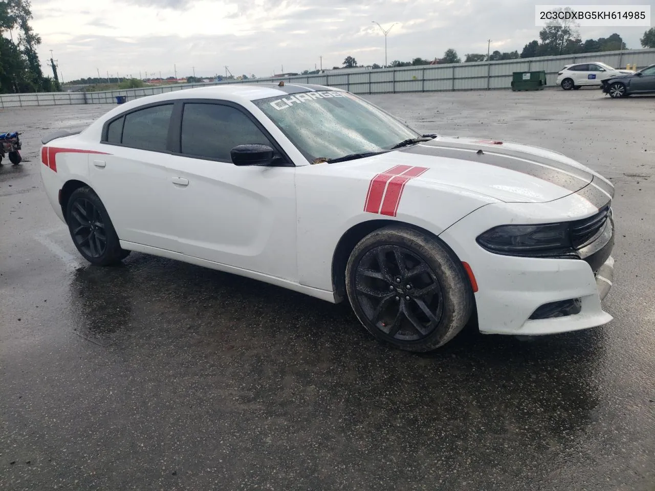 2019 Dodge Charger Sxt VIN: 2C3CDXBG5KH614985 Lot: 70980444