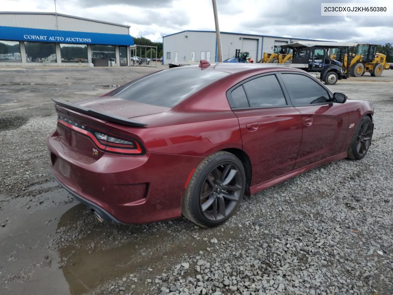 2019 Dodge Charger Scat Pack VIN: 2C3CDXGJ2KH650380 Lot: 71049604