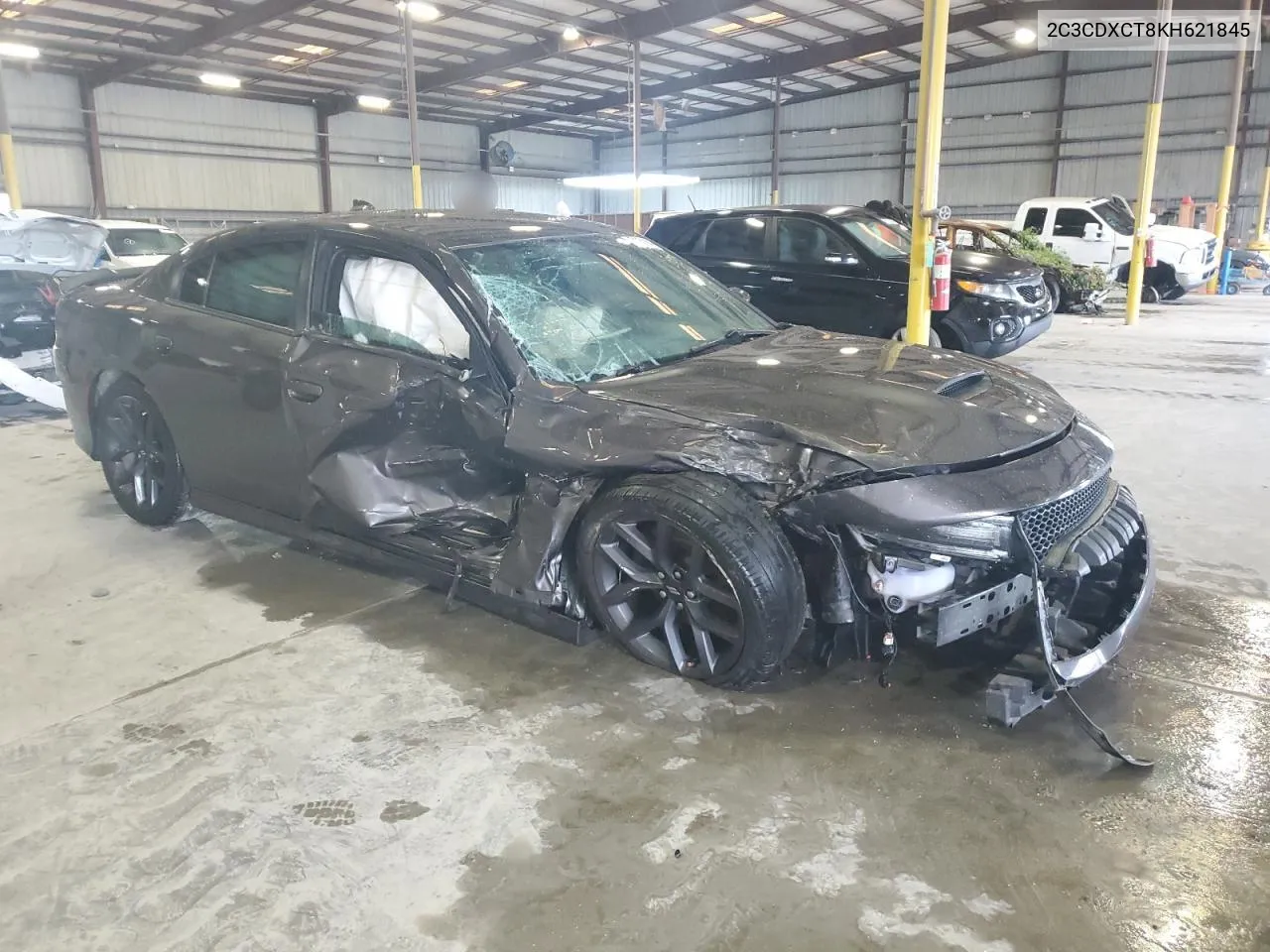 2019 Dodge Charger R/T VIN: 2C3CDXCT8KH621845 Lot: 71161894