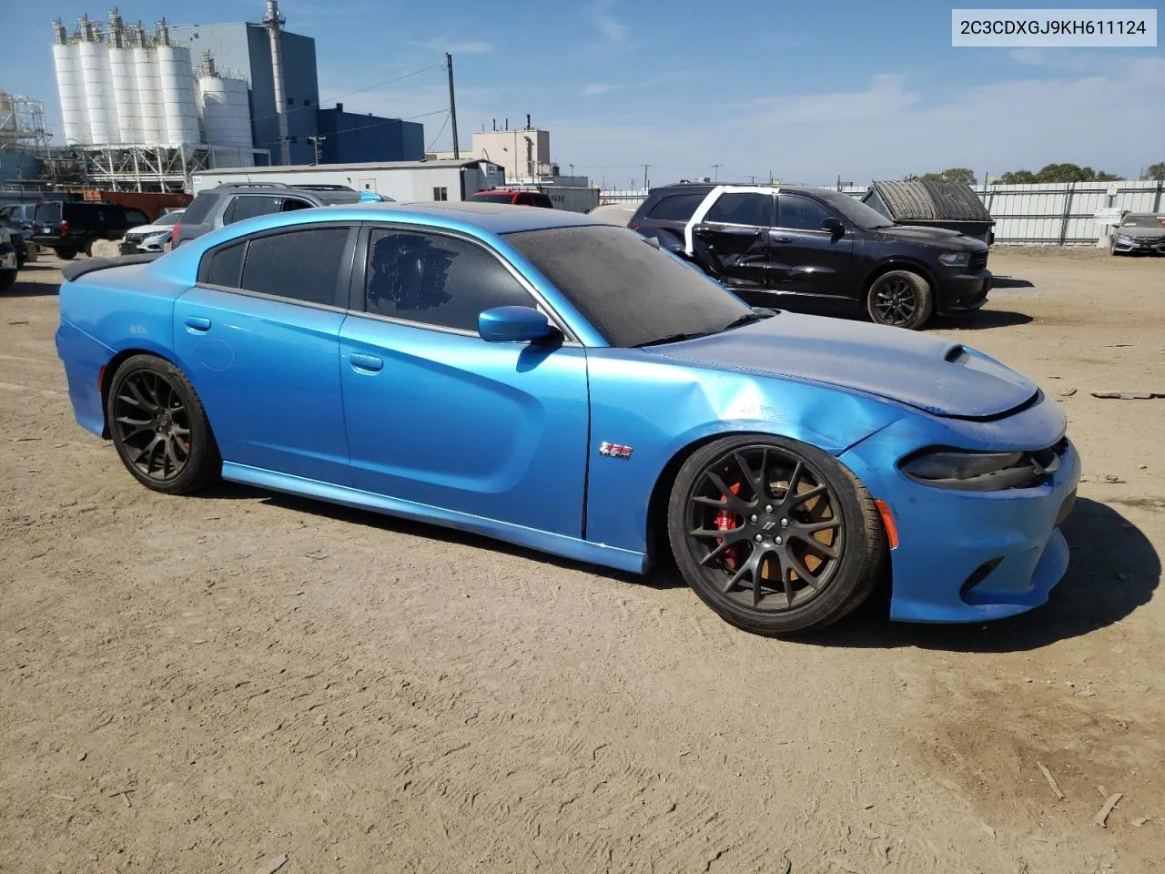 2019 Dodge Charger Scat Pack VIN: 2C3CDXGJ9KH611124 Lot: 71176394