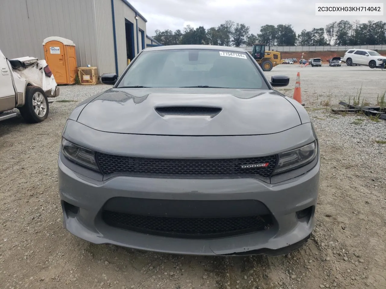 2019 Dodge Charger Gt VIN: 2C3CDXHG3KH714042 Lot: 71547144